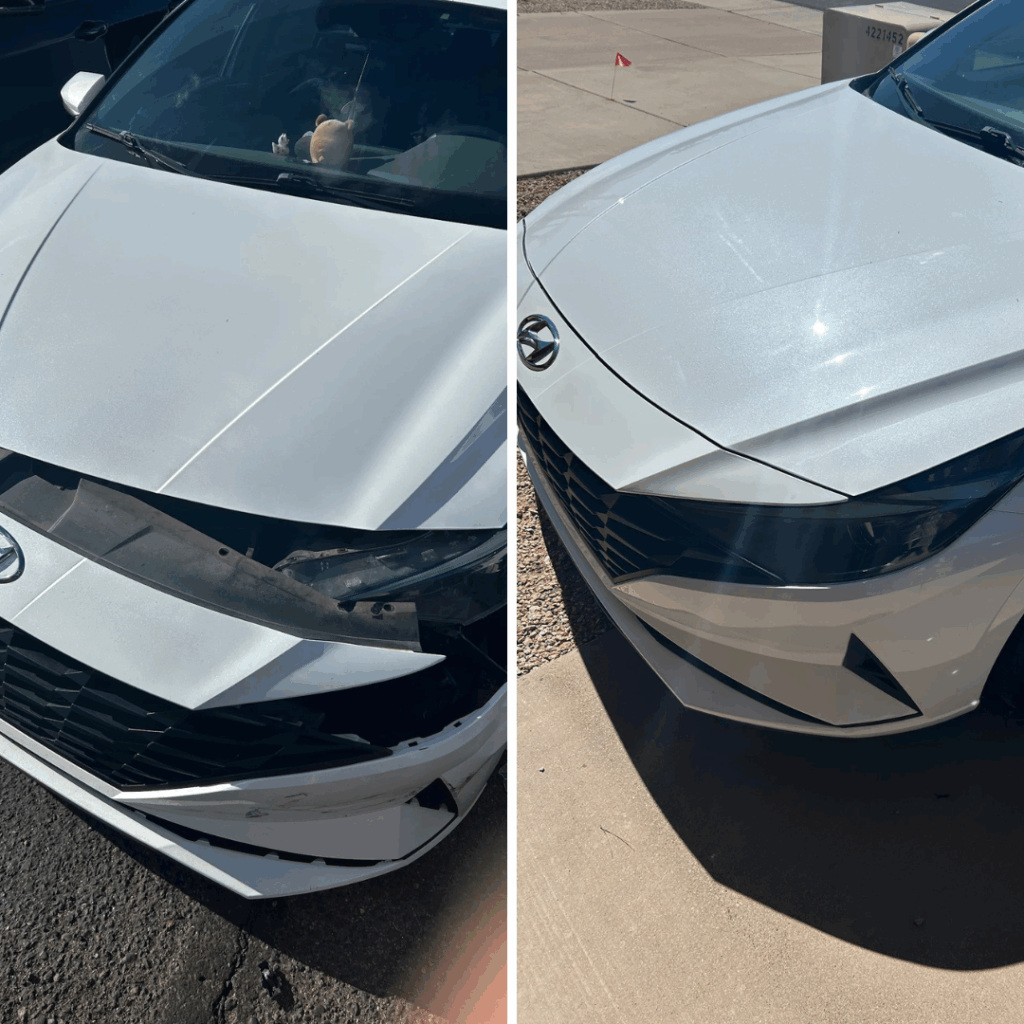 Car Body Repair Before and After
