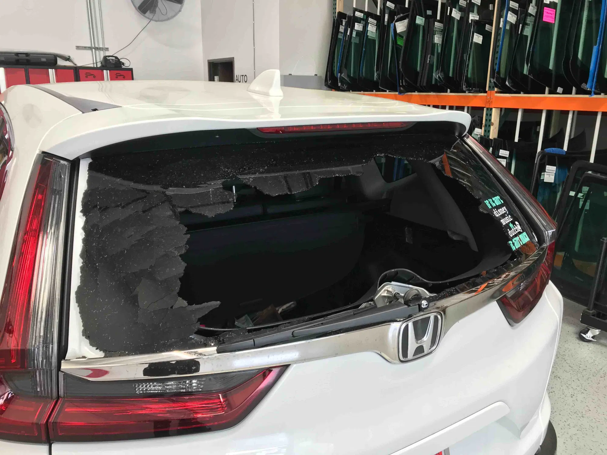 Wrecked Windshield Repair